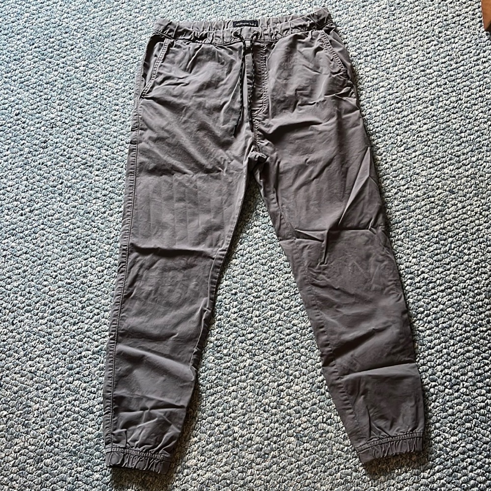 American Eagle Next Level Flex khaki joggers
